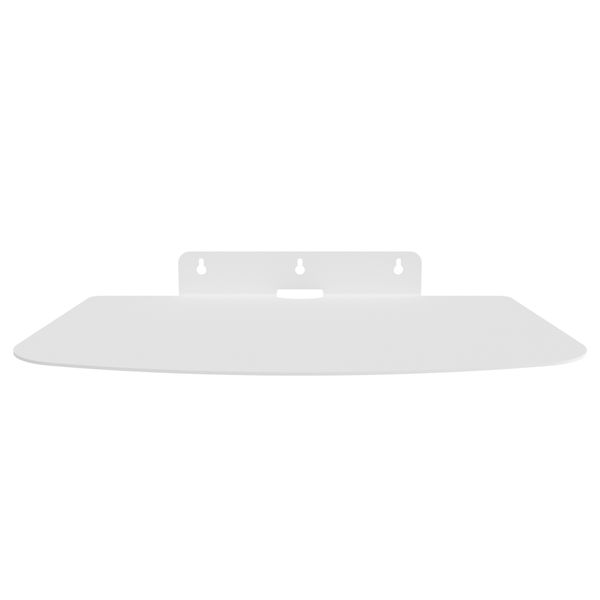 Półka metalowa ścienna uchwyt na dekoder RTV ROUTER WIFI KONSOLE biała zdjęcie 9