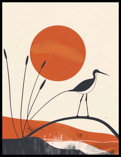 Plakat 50x65cm Ciepło Zachodów na Arena.pl