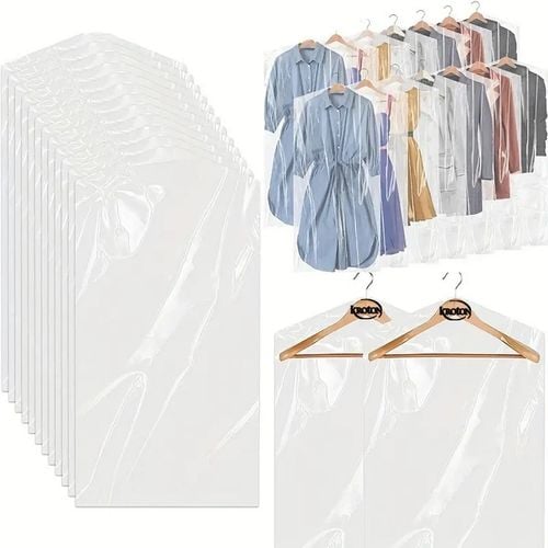 WORKI FOLIOWE NA UBRANIA-skosy- 60 X 100 - 100 szt PRZEZROCZYSTE-WYTRZYMAŁE na Arena.pl