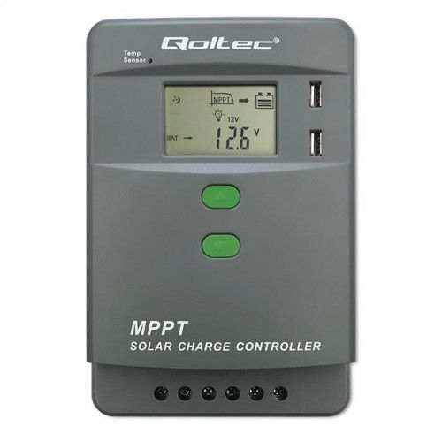 REGULATOR ŁADOWANIA QOLTEC MPPT 40A LCD SOLAR 12V/24V zdjęcie 4