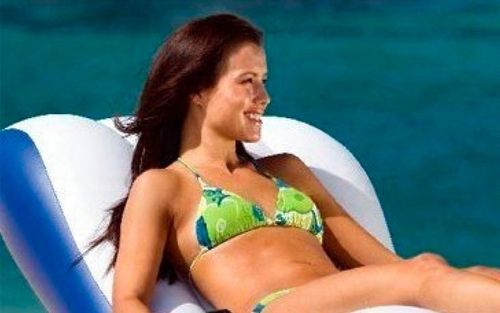 Materac Fotel Dmuchany Leżak Plażowy Do Wody Pływania na Basen INTEX 58868 na Arena.pl