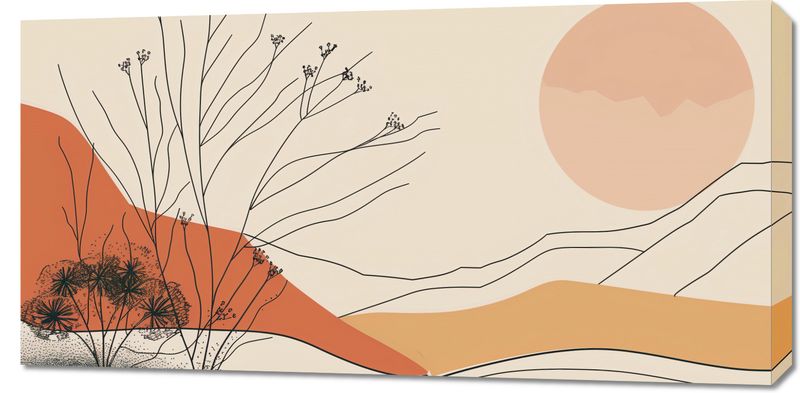 Obraz 100x50cm Pustynna Wydma zdjęcie 1