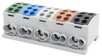 ZŁĄCZKA SZYNOWA AL/CU HLK 5X125A-2 3L+N+PE 1x35,1x25/1x35,1x25mm2 F-ELEKTRO