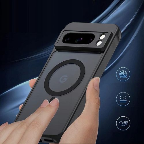 ETUI WZMACNIANE 360° do GOOGLE PIXEL 8 PRO | MAGSAFE CASE | CZARNY MAT na Arena.pl