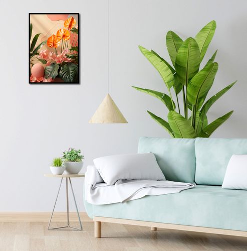 Plakat 39,5x55cm Pomarańczowy Raj na Arena.pl