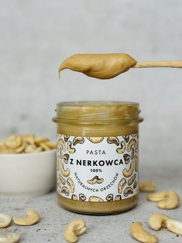 Pasta z nerkowca 300 g - Idealne smarowidło, 100% orzechów, Bez Dodatków na Arena.pl