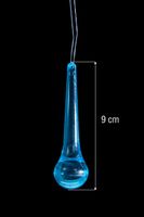 Sznur dekoracyjny ekskluzywny turkusowy x6