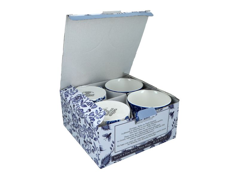 Kpl. 4 kubków - Blue Story (FBCh) zdjęcie 6