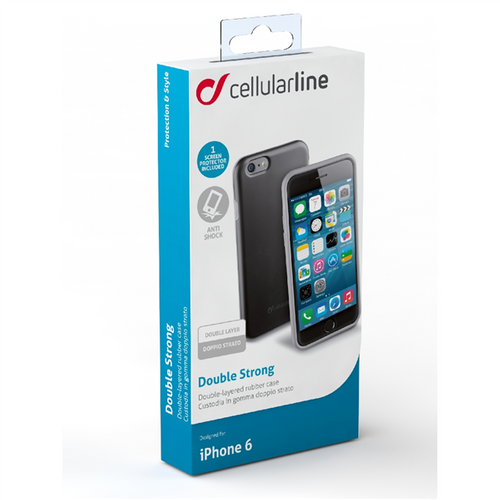 CELLULAR LINE Shocking Plus Etui iPhone 6/6S czarne na Arena.pl
