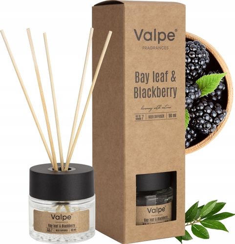 valpe dyfuzor zapachowy z patyczkami liść laurowy - jeżyna 50 ml dz50-325 na Arena.pl