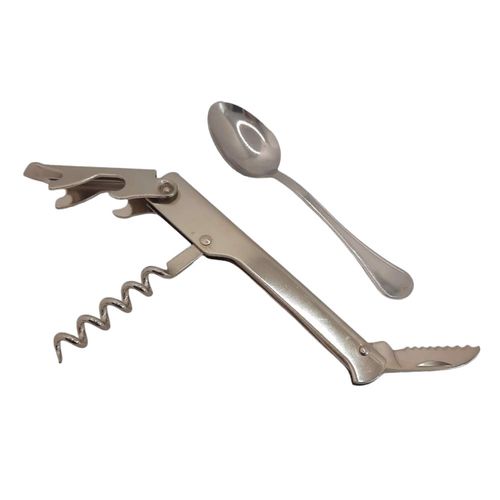 Korkociąg Otwieracz do Wina z Nożykiem i Łyżką na Arena.pl