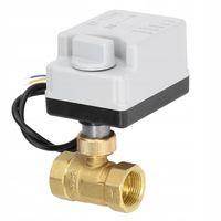 ELEKTROZAWOR ZAWOR kulowy DN20 SILOWNIK 12V,24V
