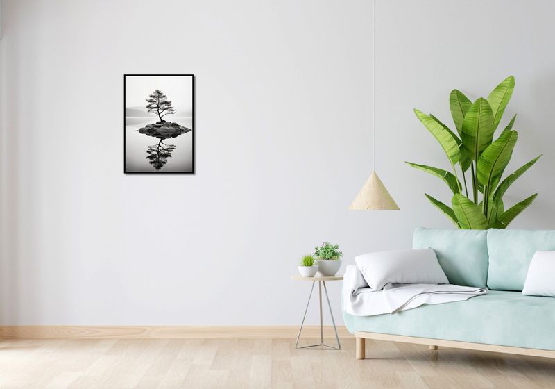 Plakat 42x59,4cm Samotne Drzewo zdjęcie 4