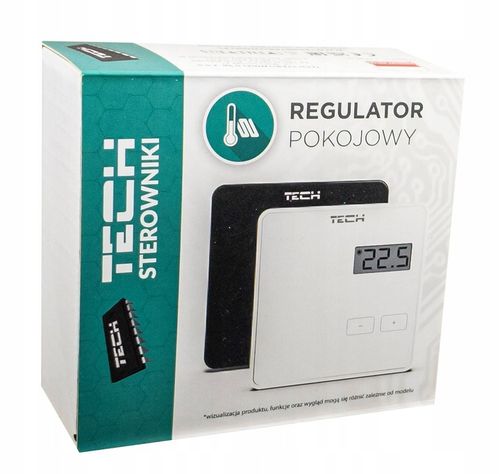 STEROWNIK REGULATOR TERMOSTAT POKOJOWY BEZPRZEWODOWY DWUSTANOWY TECH R-8 b na Arena.pl