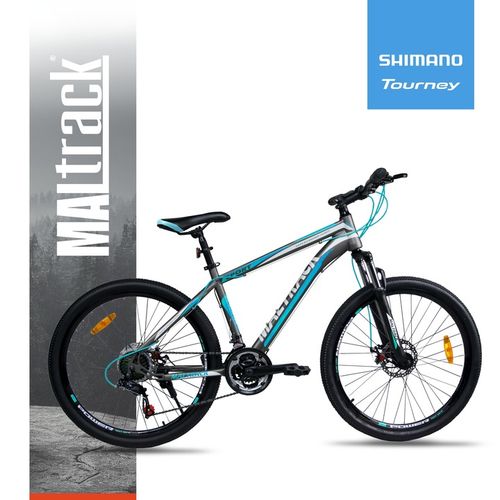 ROWER GÓRSKI MTB 26 SHIMANO 21 BIEGÓW SHIMANO 2xTarcze RAMA 18,5" KOŁA 26" na Arena.pl