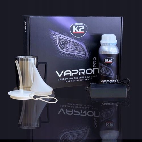 K2 Vapron Czajniczek Do Regeneracji Lamp Polerowania +Papier Ścierny Krążki na Arena.pl