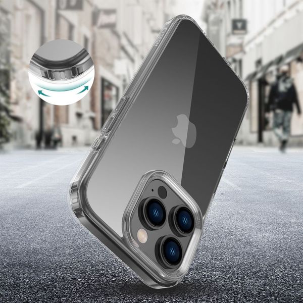 TECH-PROTECT FLEXAIR HYBRID IPHONE 16 PRO CLEAR zdjęcie 2