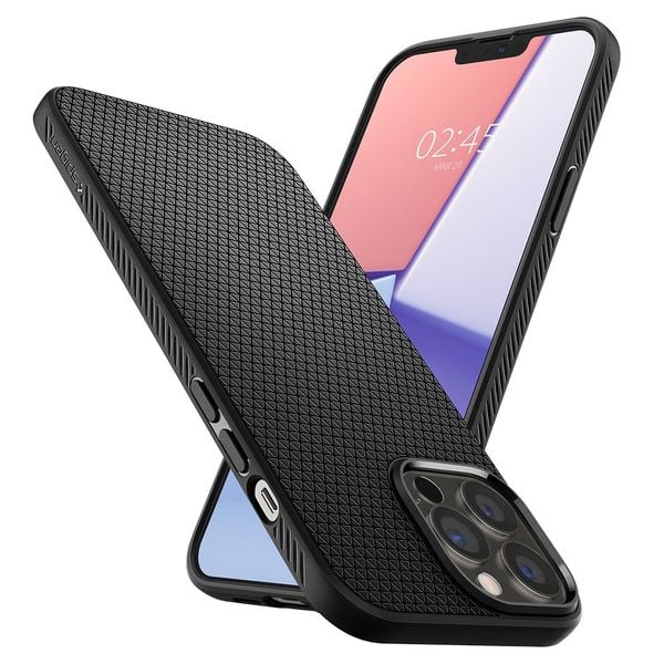 SPIGEN LIQUID AIR IPHONE 13 PRO MATTE BLACK zdjęcie 8