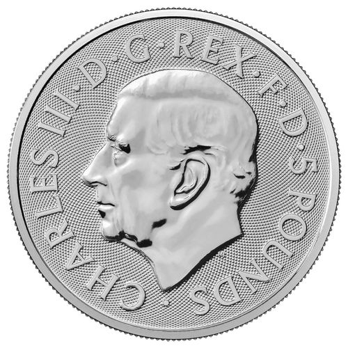 The Royal Tudor Beasts: Queen's Lion 2 uncje Srebra 2026 na Arena.pl