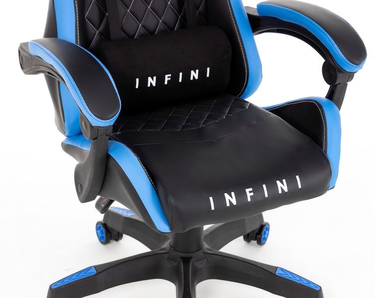 Fotel  Gamingowy Gracza Infini  Five Light Blue zdjęcie 3