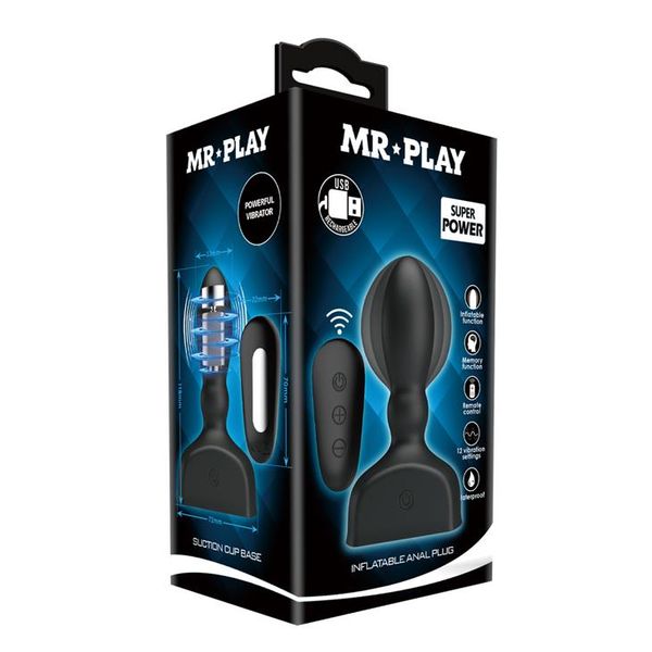 MR PLAY- INFLATABLE ANAL PLUG zdjęcie 6