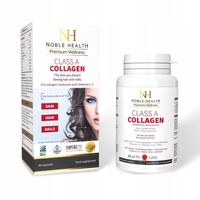 Class A Collagen Noble Health kolagen rybi skóra włosy paznokcie 90tab