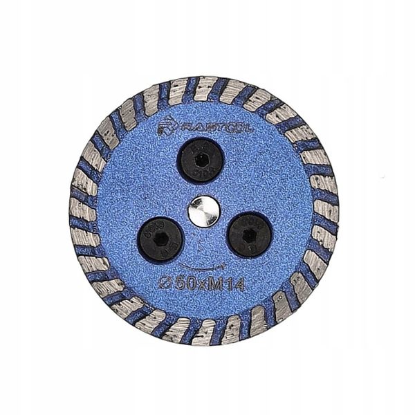 TARCZA DIAMENTOWA RASTOOL 50 MM DO PODCINANIA GRESU PŁYTEK GLAZURY M14 zdjęcie 4