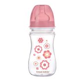 Butelka szerokootw. antykolk. EasyStart-Newborn baby 240 ml róż.kwiat.