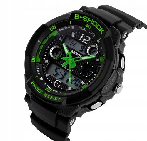 Zegarek dziecięcy SKMEI elektroniczny stoper data alarm podświetlenie na Arena.pl