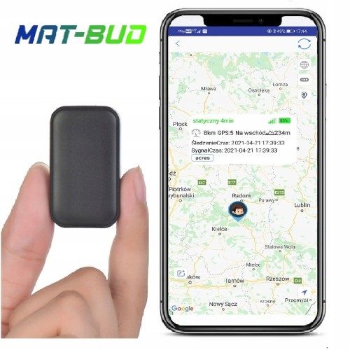 MICRO LOKALIZATOR GPS TRACKER PODSŁUCH APLIKACJA BEZ ABONAMENTU na Arena.pl