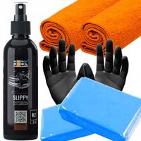 ZESTAW ADBL SLIPPY LUBRYKANT POŚLIZG + GLINKA DO MYCIA CZYSZCZENIA LAKIERU