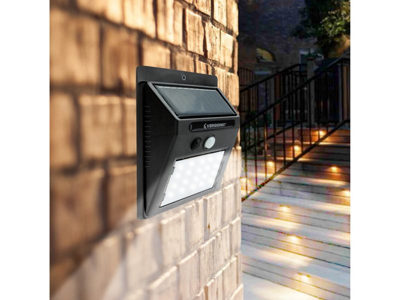 Lampa solarna z czujnikiem zmierzchu ruchu lampka zdjęcie 3