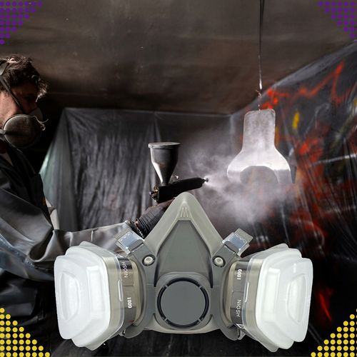 MASKA LAKIERNICZA PÓŁMASKA OCHRONNA NR:4798 na Arena.pl