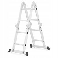 DRABINA aluminiowa przegubowa 4x2 HIGHER ławka