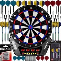 Matepro NAJLEPSZA Tarcza elektroniczna do gry w darta rzutki lotki j polski