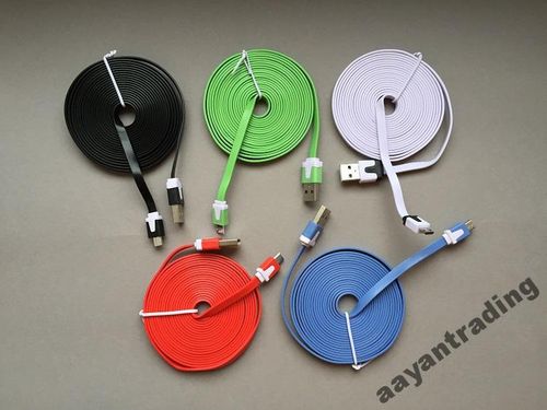 Kabel Micro USB 3m PŁASKI na Arena.pl
