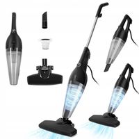 ODKURZACZ PIONOWY RĘCZNY PRZEWODOWY 4W1 600W Z AKCESORIAMI