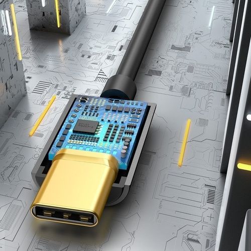 Adapter audio Baseus L54 USB-C + mini jack 3,5mm (czarny) na Arena.pl
