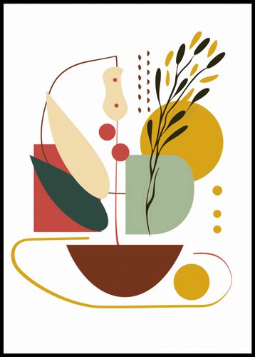 Plakat 67,5x95cm Harmonia Natury Martwej na Arena.pl