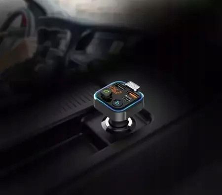 Transmiter samochodowy Transmiter Bluetooth FM Ładowarka 3xUSB Adapter na Arena.pl