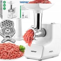 MASZYNKA DO MIELENIA MIĘSA MASZYNA ELEKTRYCZNA ZELMER 1500W 2KG/MIN