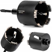 OTWORNICA DIAMENTOWA DO BETONU 82MM 5 SEGMENTY FREZ DO MURU KORONKA PUSZKI