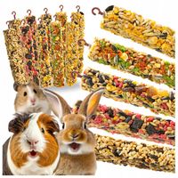 KOLBA STICKS KARMA POKARM DLA GRYZONI KRÓLIKA ŚWINKI MORSKIEJ CHOMIKA 10SZT