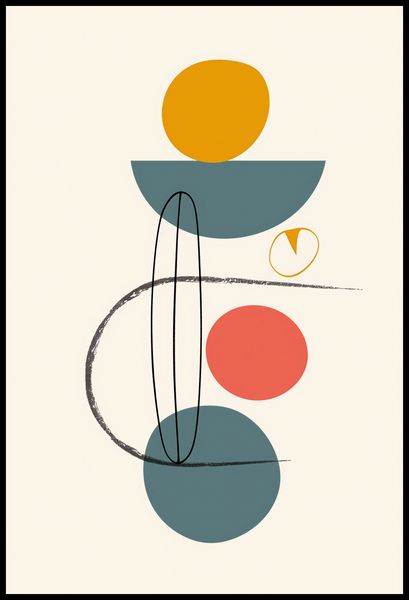 Plakat 67,5x100cm Równe Kompozycje zdjęcie 2