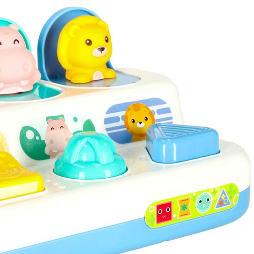Gra Zręcznościowa dla Dzieci Edukacyjna Wbijak Montessori Zwierzątka Pop-Up na Arena.pl