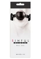 knebel-sinful ball gag black