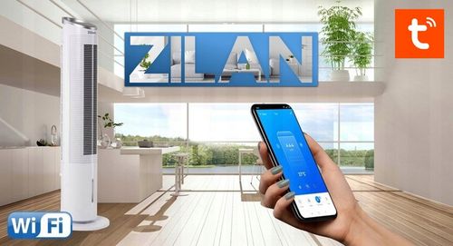 WENTYLATOR KLIMATOR KLIMATYZER 60W JONIZACJA KOLUMNOWY SMARTFON TUYA WI-FI na Arena.pl