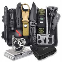 Wojskowy Survivalowy Zestaw Przeżycia Survival Niezbędnik 32 el. Multi