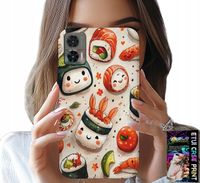 ETUI DO MOTOROLA EDGE 30 NEO - SŁODKIE UŚMIECHNIĘTE SUSHI OBUDOWA CASE