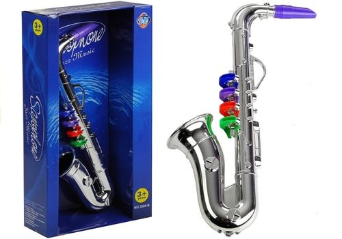 Instrument Muzyczny Saksofon Srebrny na Arena.pl